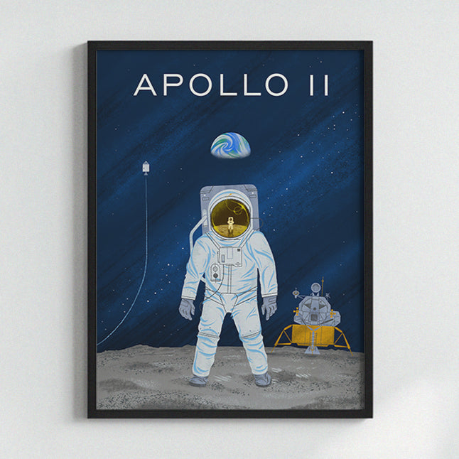 Apollo 11 NASA Mission Poster