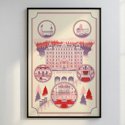 The Grand Budapest Hotel Print