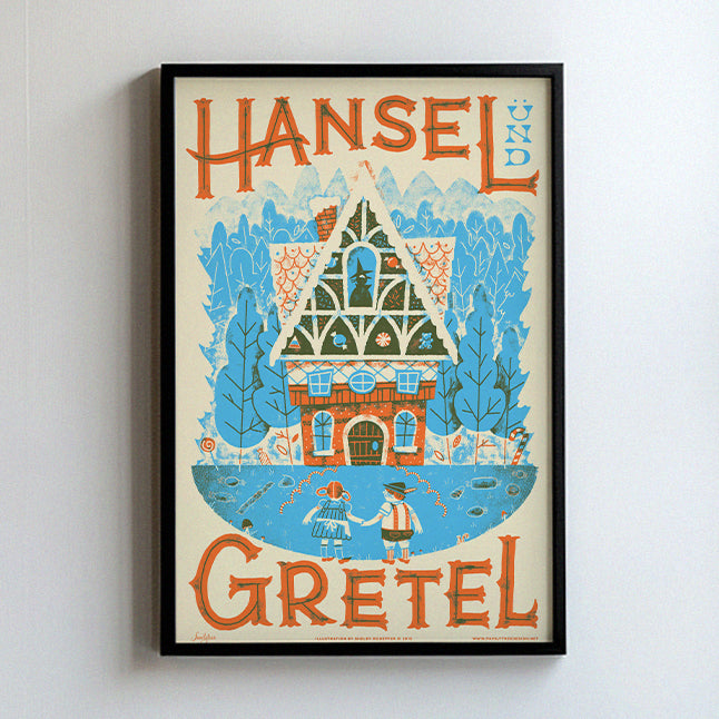 Fairy Tales Hansel and Gretel Print