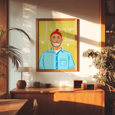 Steve Zissou Portrait