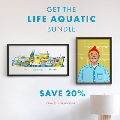 Steve Zissou Portrait