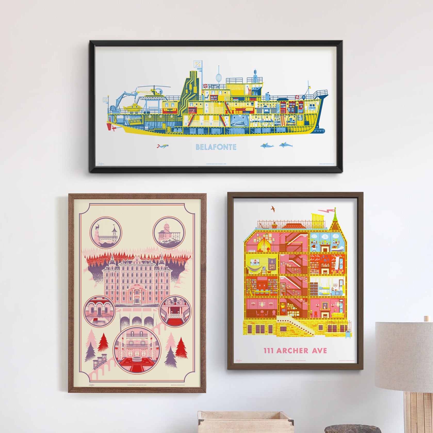 Wes Anderson Print Bundle