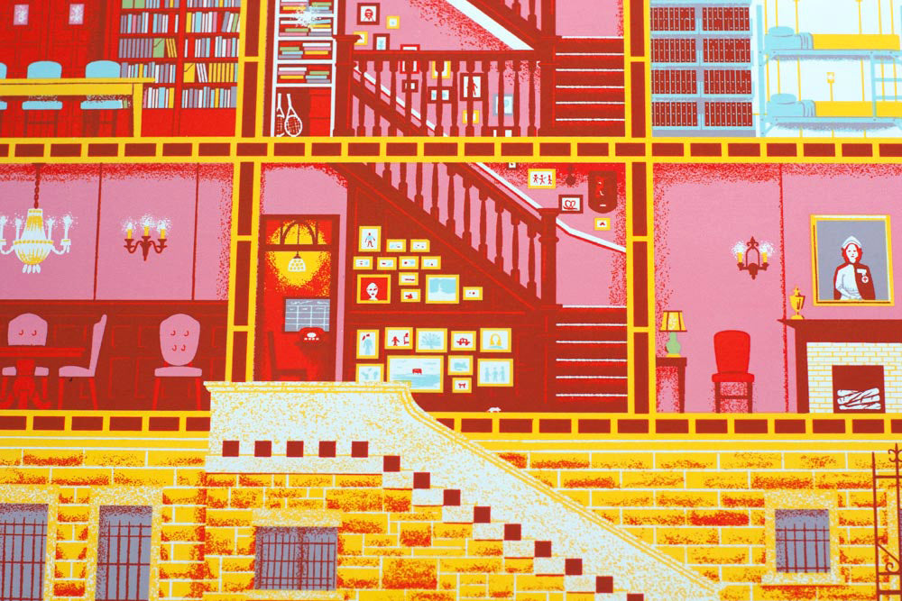 Royal Tenenbaums 111 Archer Ave Print