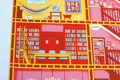 Royal Tenenbaums 111 Archer Ave Print