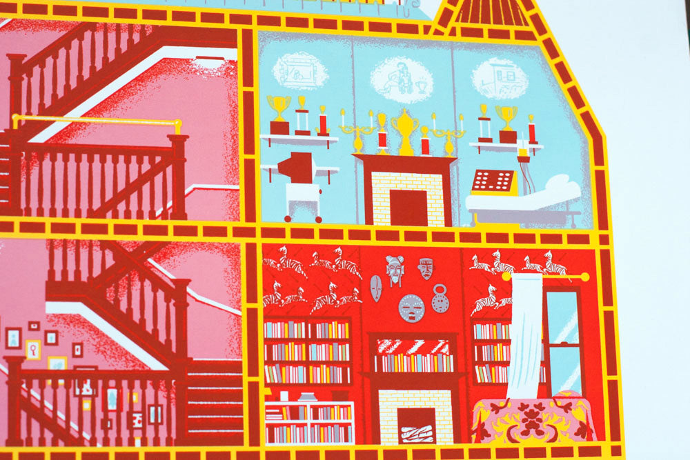 Royal Tenenbaums 111 Archer Ave Print