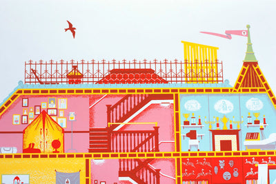 Royal Tenenbaums 111 Archer Ave Print