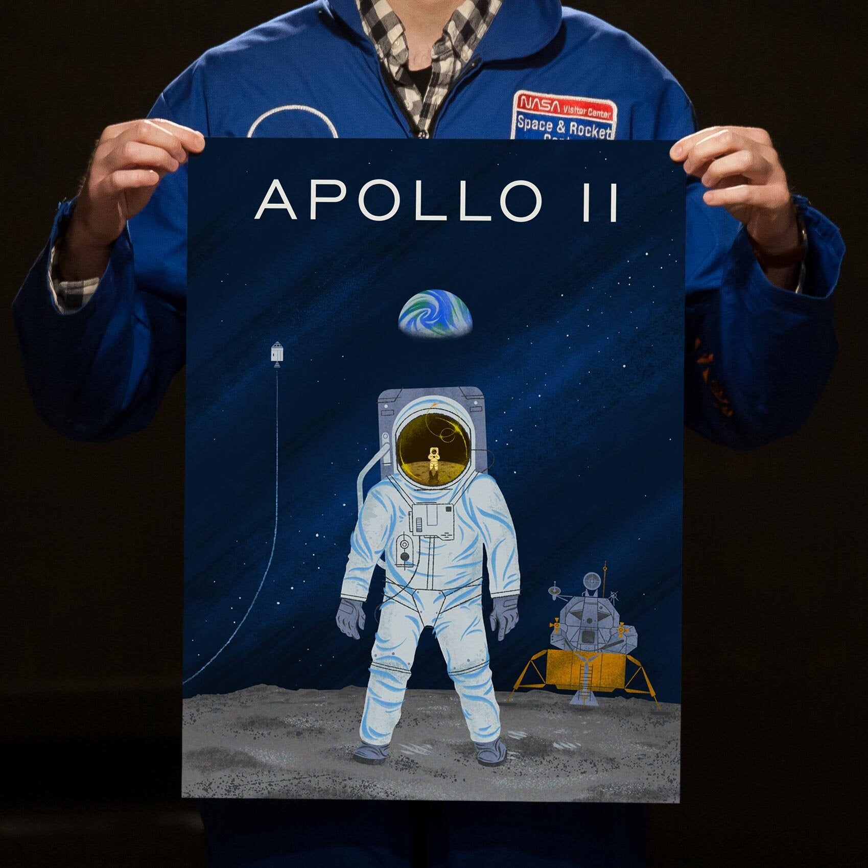 Apollo 11 NASA Mission Poster