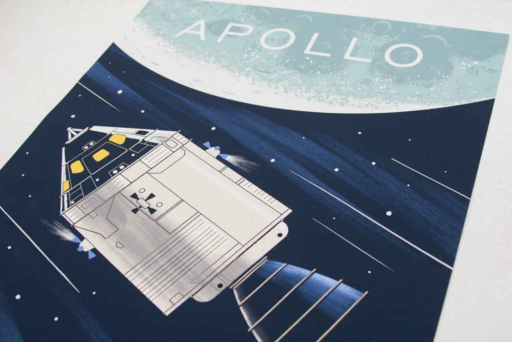 Apollo NASA Mission Poster