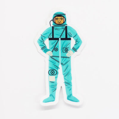 Mercury Astronaut Sticker