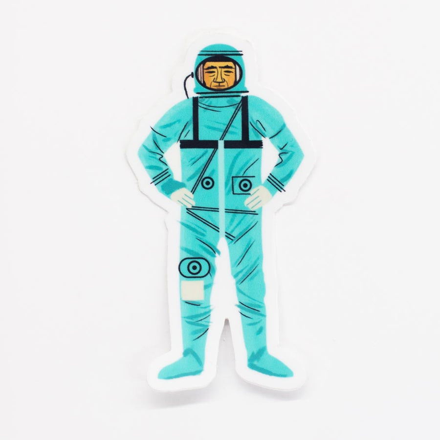 Mercury Astronaut Sticker