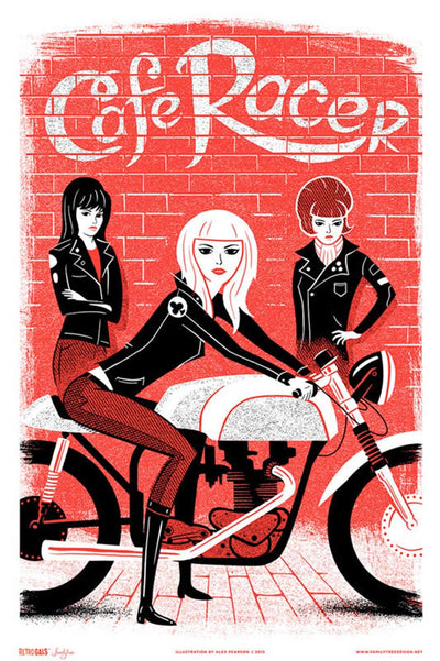Retro Gals : Cafe Racer