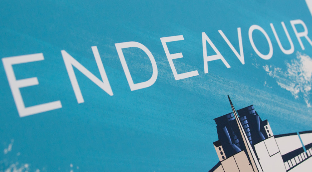 Endeavour NASA Mission Poster