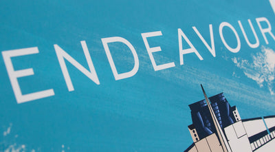 Endeavour NASA Mission Poster