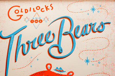 Fairy Tales Goldilocks and the Three Bears Print