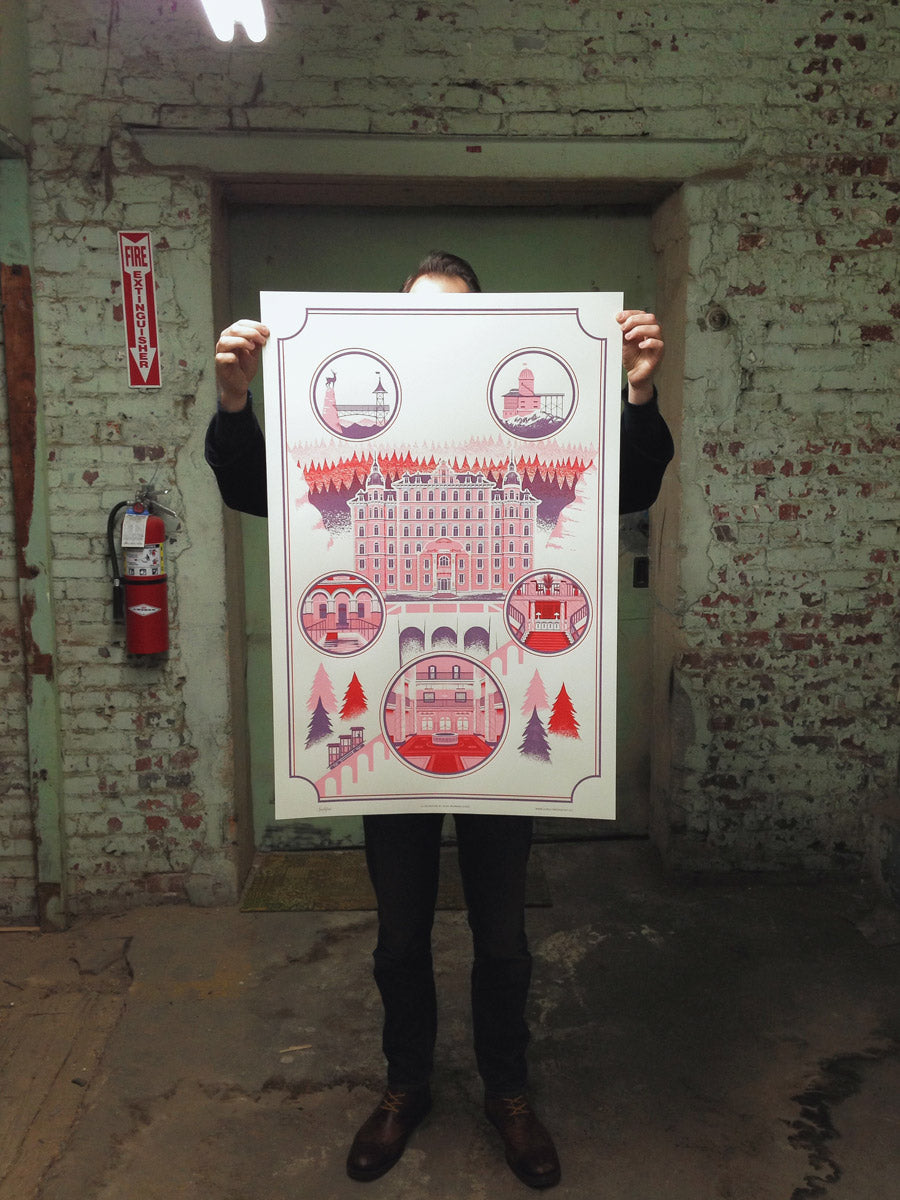 The Grand Budapest Hotel Print