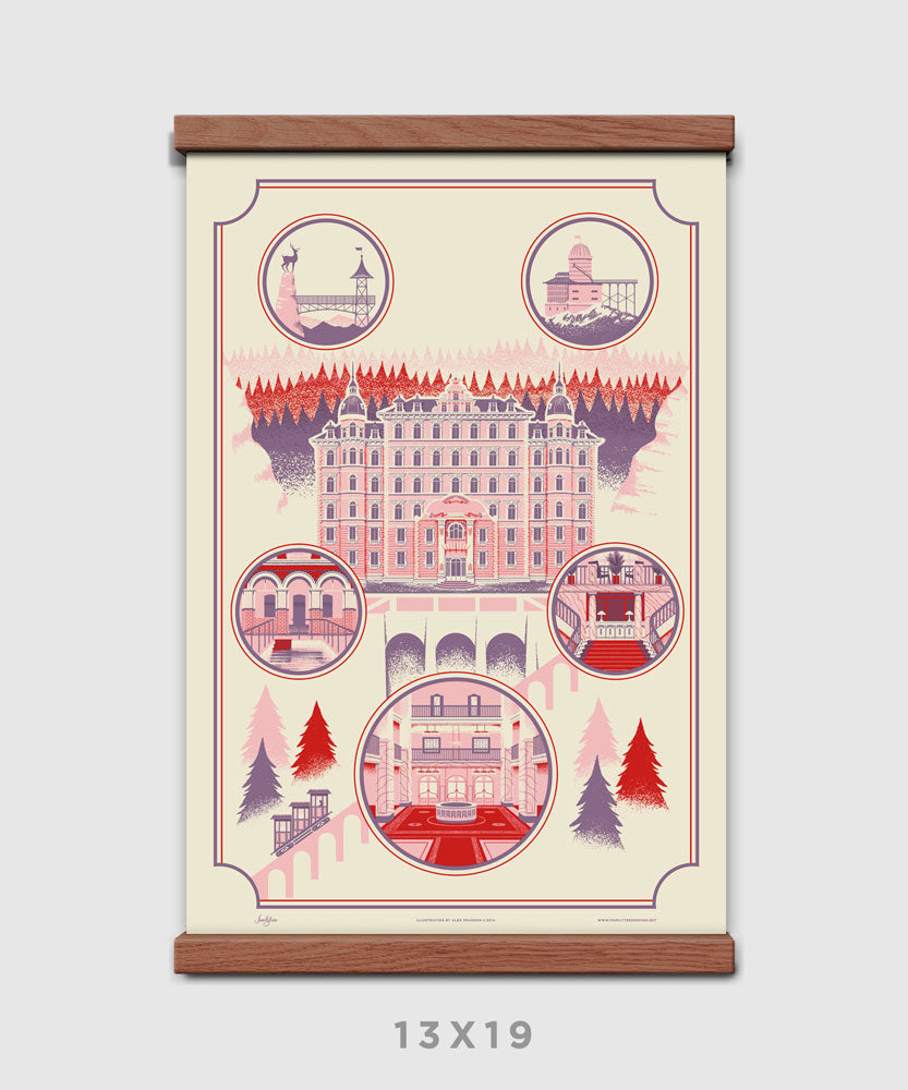 The Grand Budapest Hotel Print