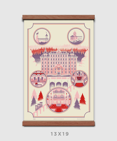 The Grand Budapest Hotel Print