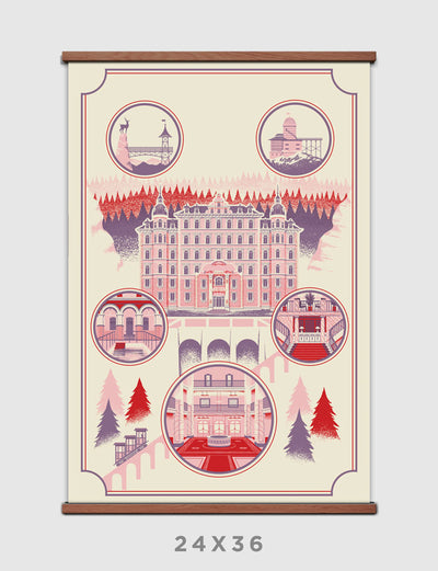 The Grand Budapest Hotel Print