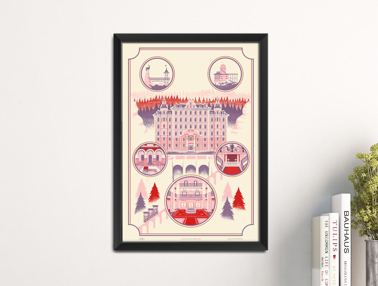 The Grand Budapest Hotel Print