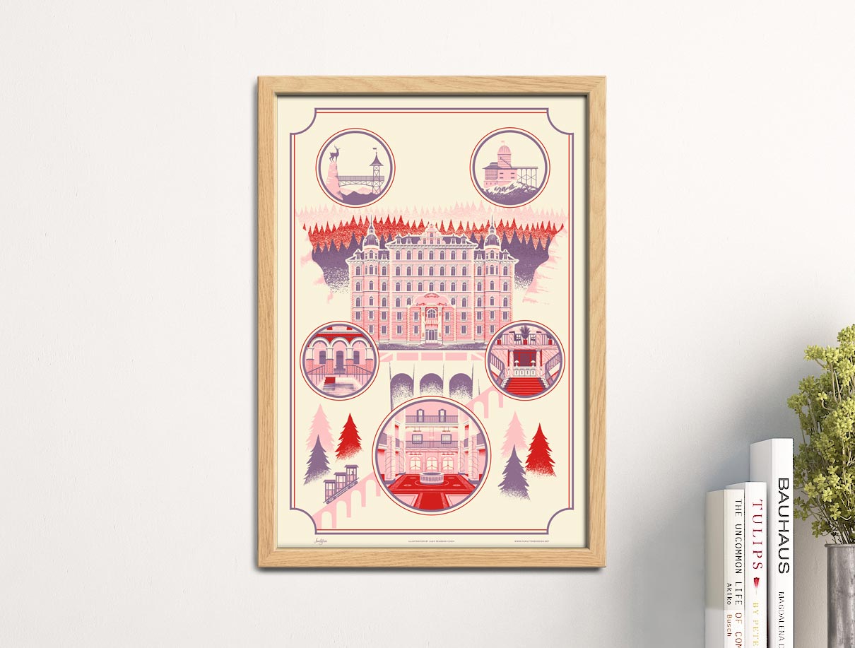 The Grand Budapest Hotel Print