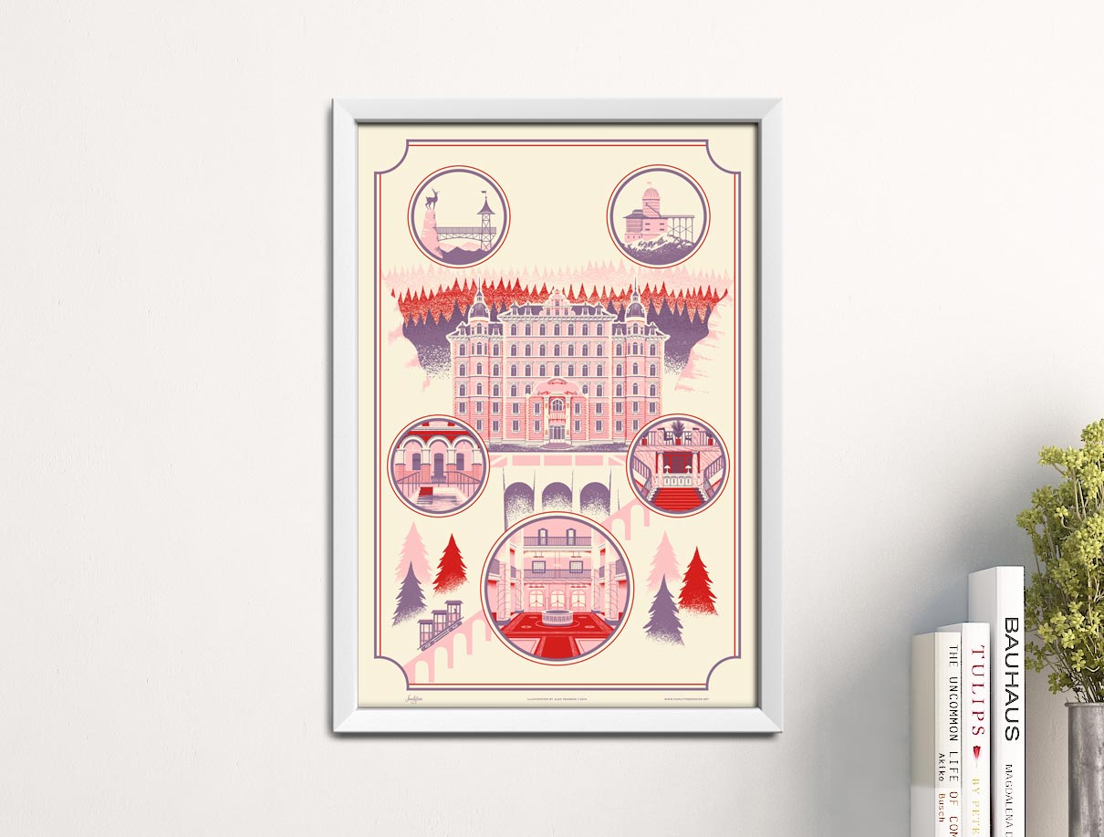 The Grand Budapest Hotel Print
