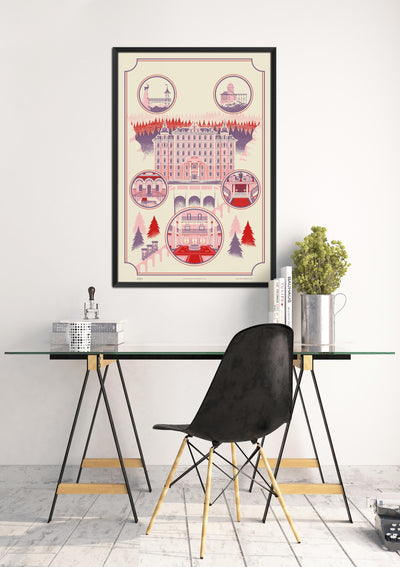 The Grand Budapest Hotel Print