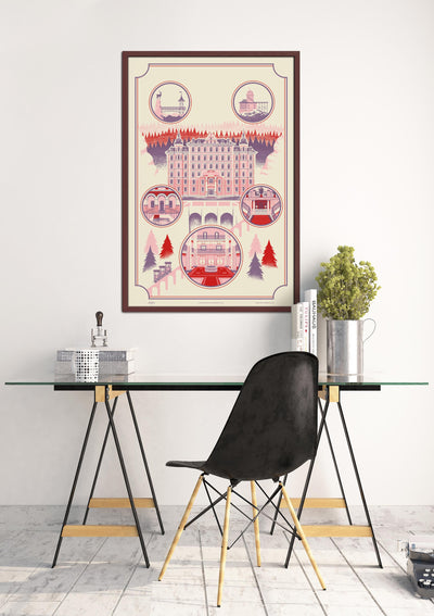 The Grand Budapest Hotel Print