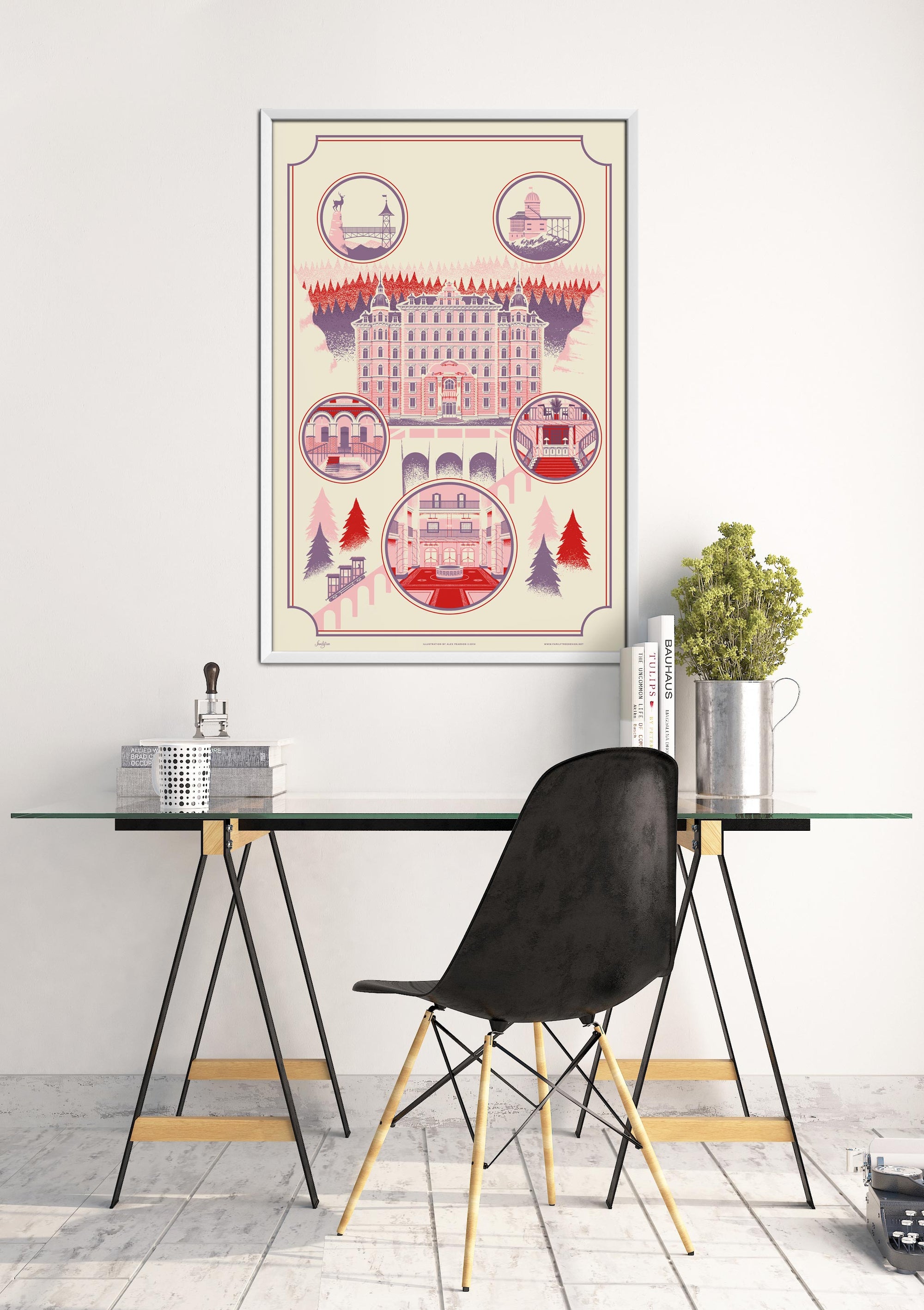 The Grand Budapest Hotel Print