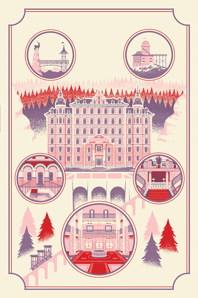 The Grand Budapest Hotel Print