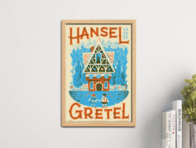Fairy Tales Hansel and Gretel Print