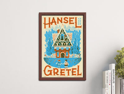Fairy Tales Hansel and Gretel Print