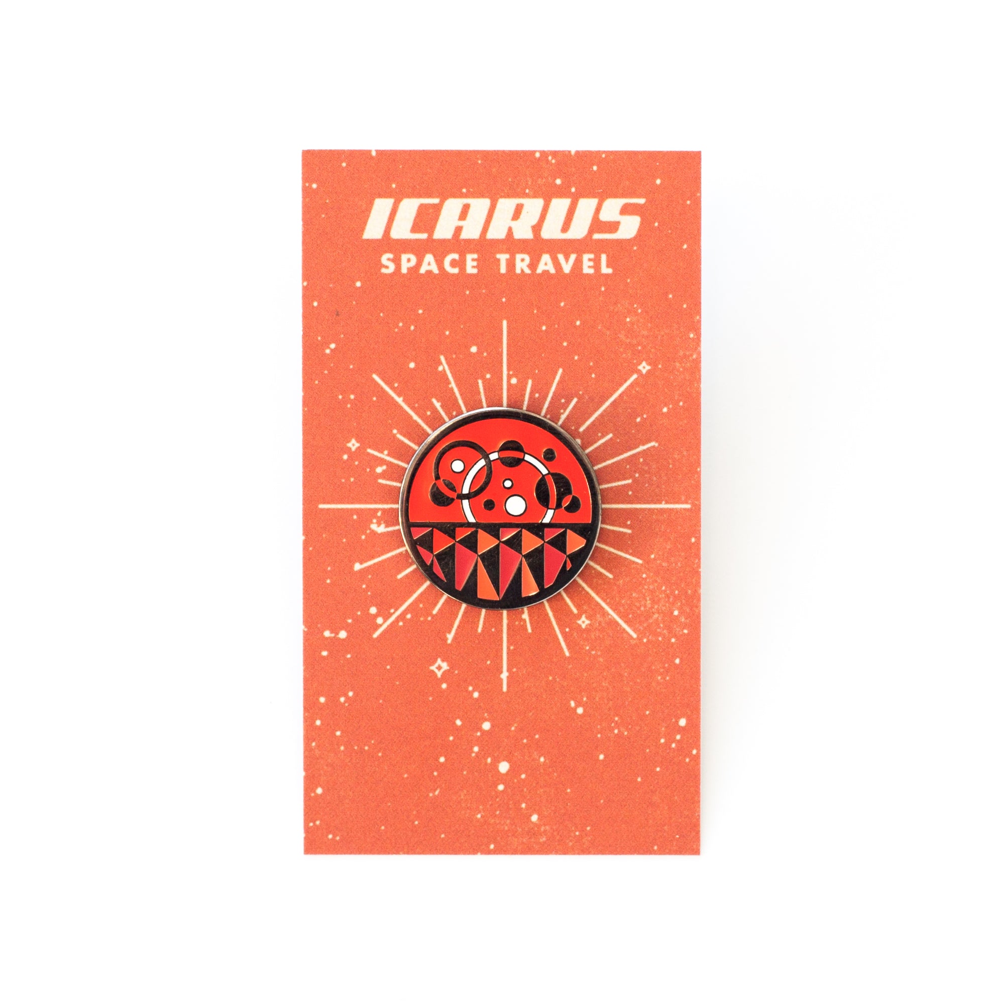 Icarus Mars Enamel Pin