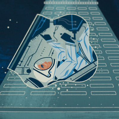 Mercury NASA Mission Poster