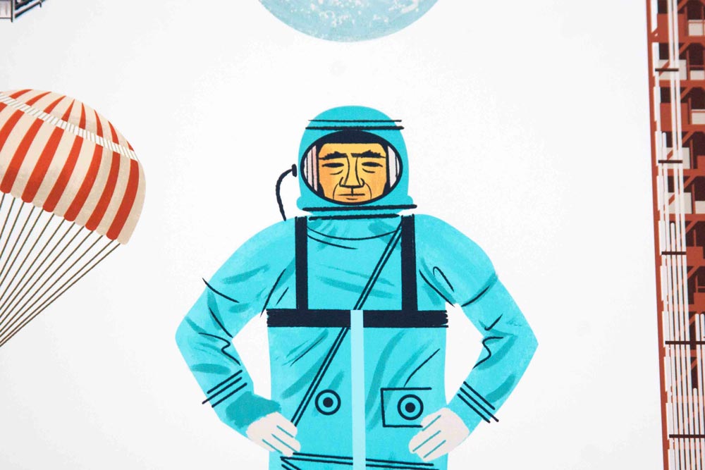 NASA Golden Book Print