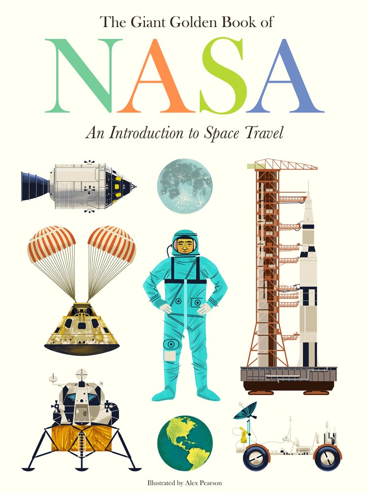 NASA Golden Book Print