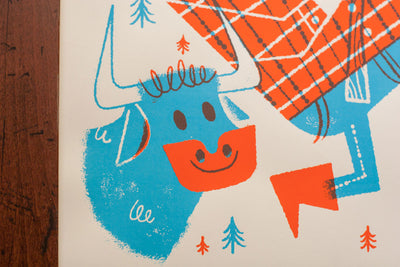 Fairy Tales Paul Bunyan Print