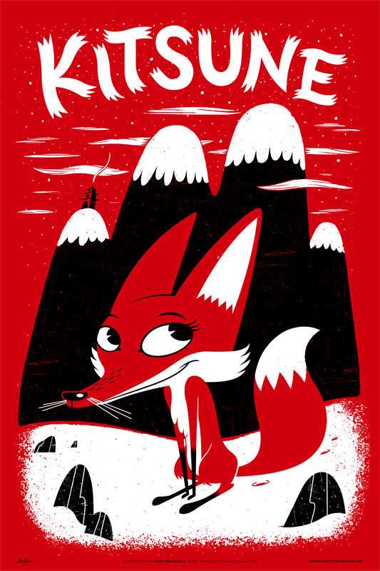 Fauna Friends Japanimals Kitsune